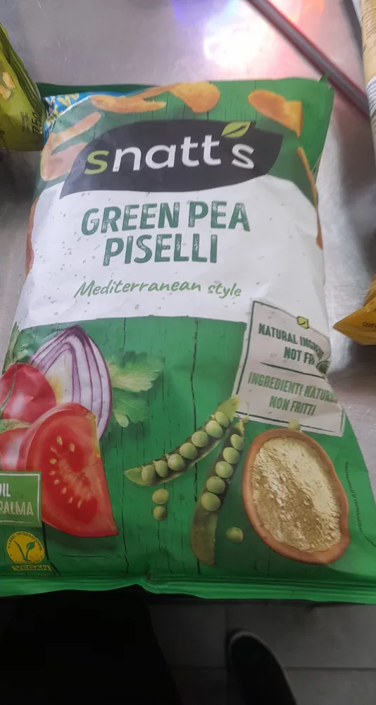 Green Pea Piselli Mediterranean Style