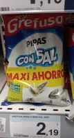 GREFUSA PIPAS G MAXI SAL 260G