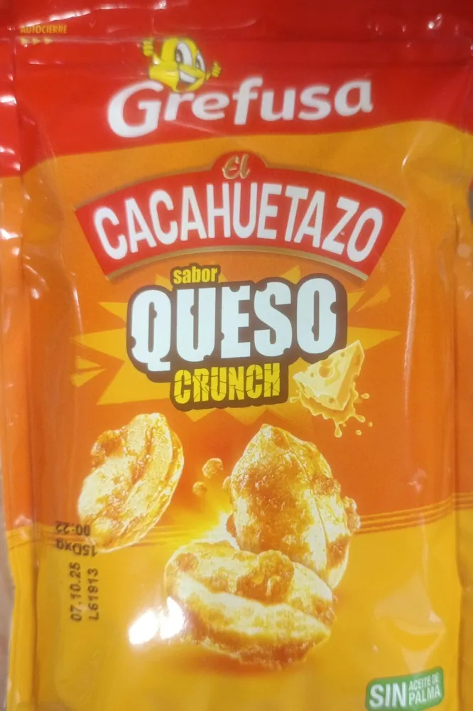 El Cacahuetazo Sabor Queso Crunch
