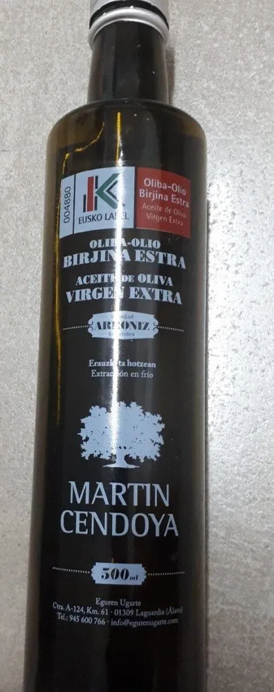 Aceite de oliva virgen extra