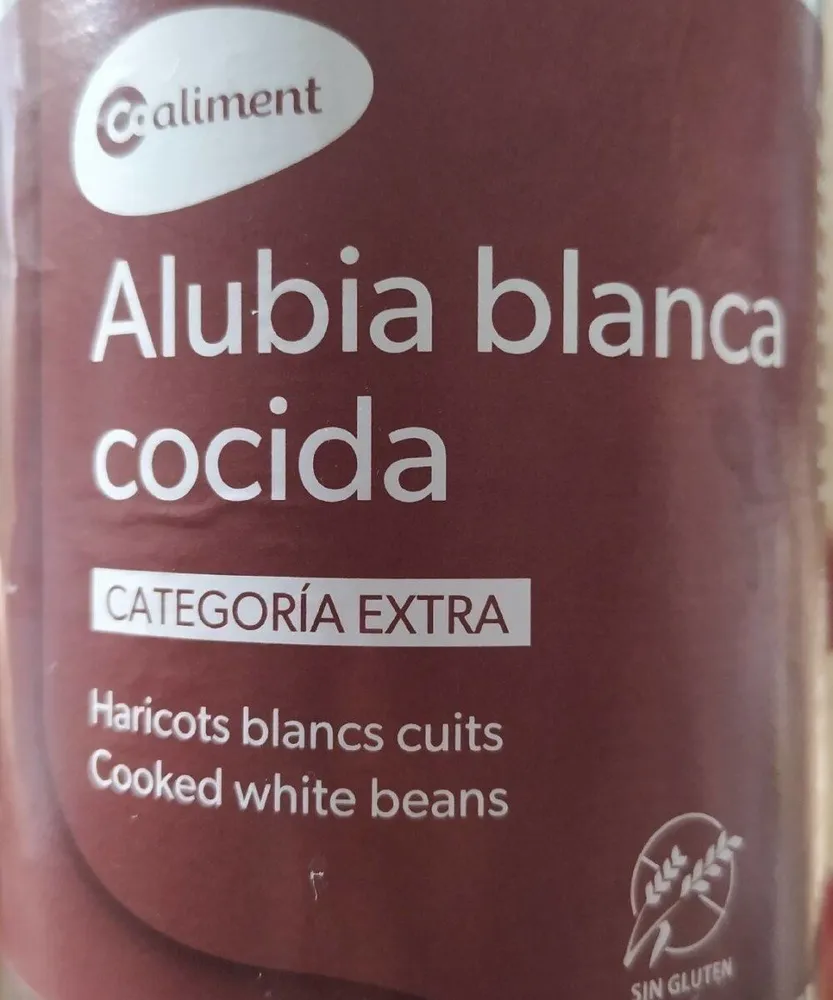 Alubia blanca cocida