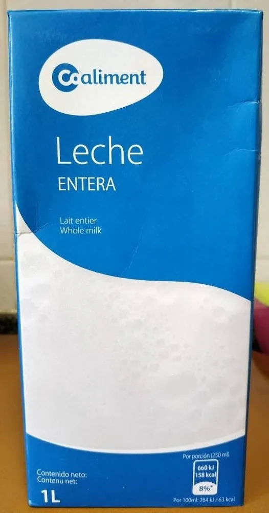 Leche entera