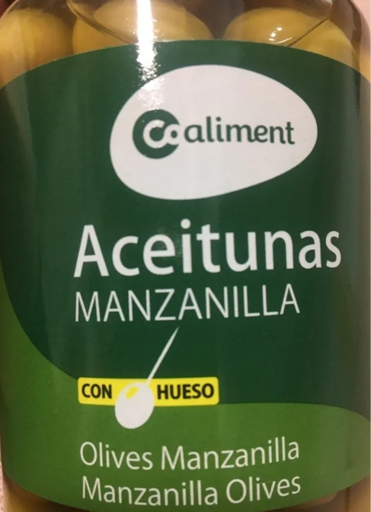 Aceitunas manzanilla con hueso