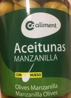 Aceitunas manzanilla con hueso