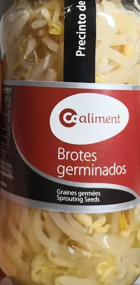 Brotes germinados