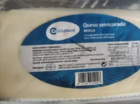 Queso semi curado mezcla