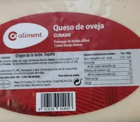Queso de oveja curado