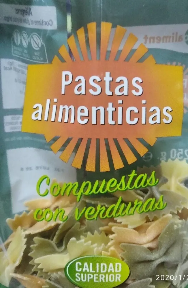 Pastas alimenticias