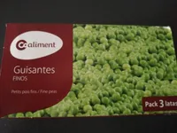 Guisantes finos