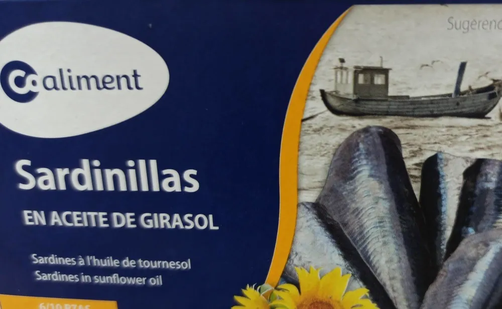 Sardinillas en aceite de girasol