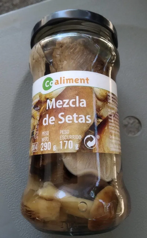 Mezcla de setas