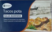 Tacos pota Salsa Marinera