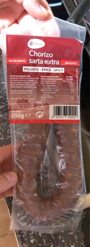 Chorizo sarta picante