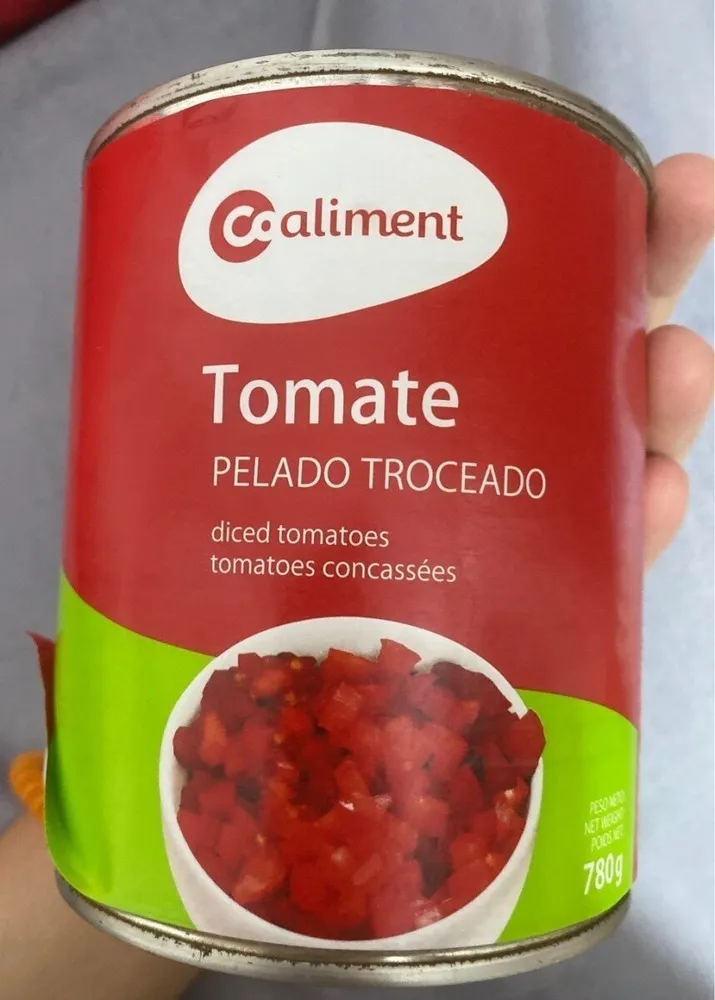 Tomate pelado troceado
