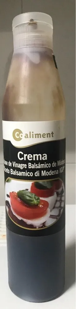 Crema (a base de vinagre Balsámico de Módena)