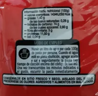 Pastas Alimenticias