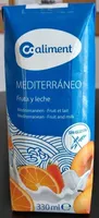 Mediterráneo fruta y leche
