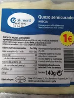 Queso semicurado mezcla