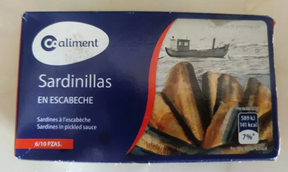 Sardinillas en escabeche