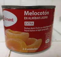 Melocotón en almíbar