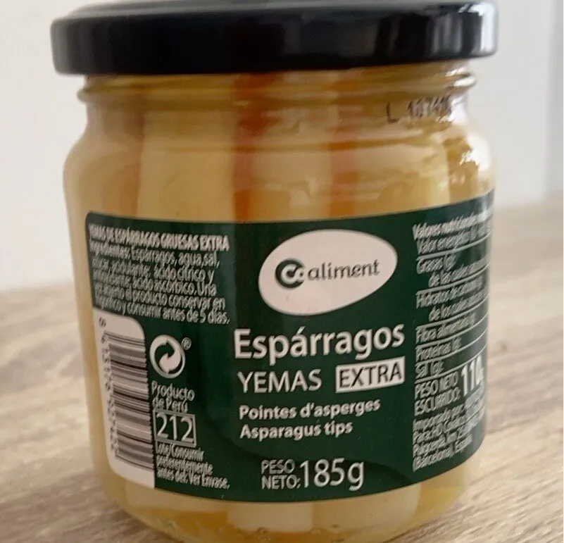 Esparragos yemas extra