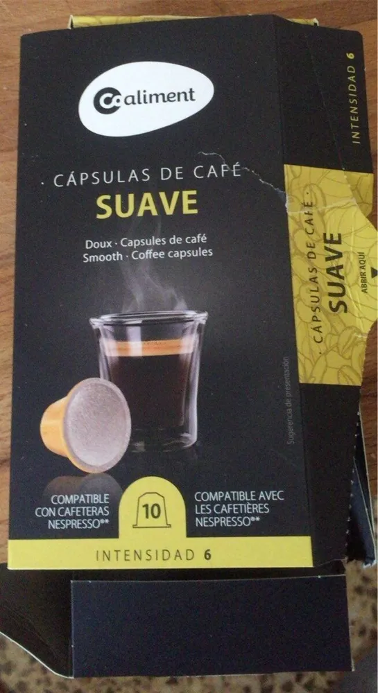 Capsula cafe suave