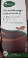 Chocolate negro con almendras