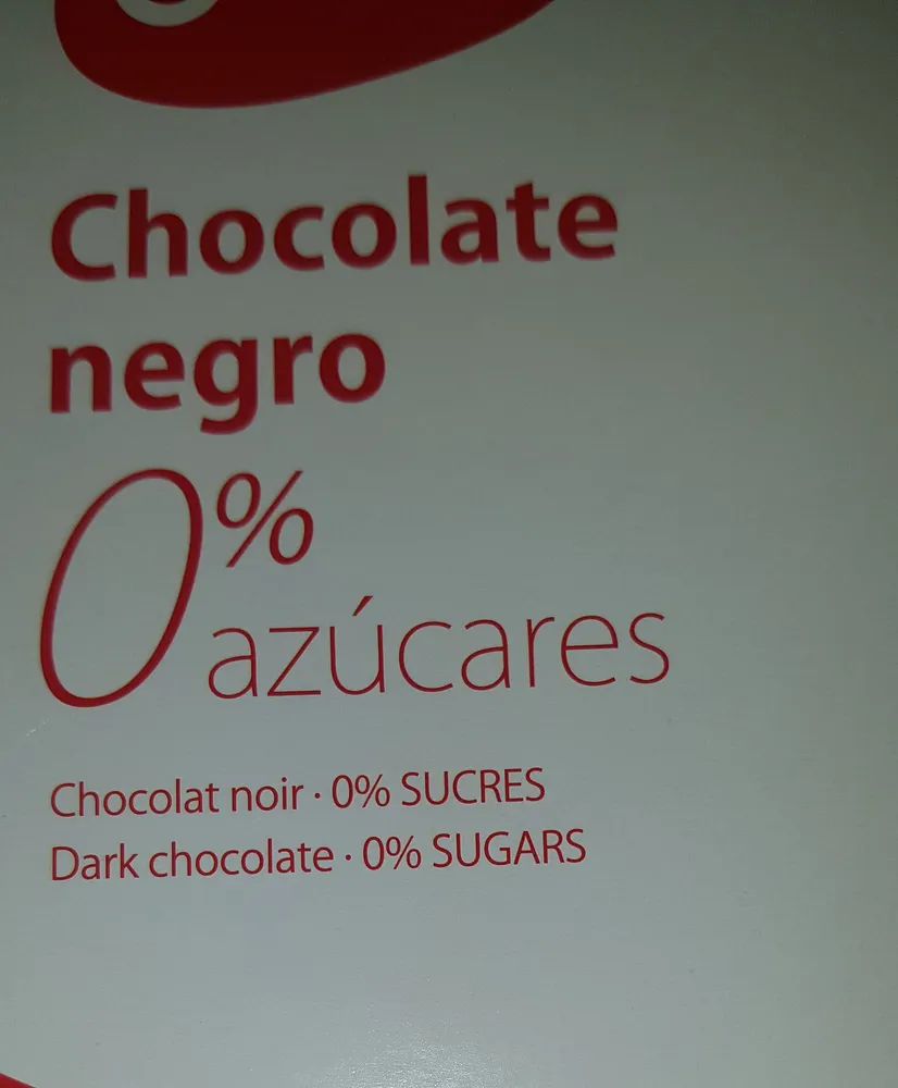 Chocolate negro