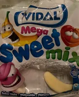 Vidal Mega Sweet Mix Candy Fruit (100 G)