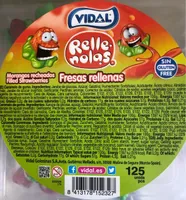 Fresas rellenas