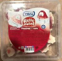 Rellenolas Fresones con nata