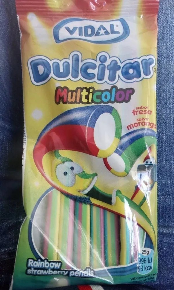 Dulcitar Multicolor Rainbow Strawberry Pencils