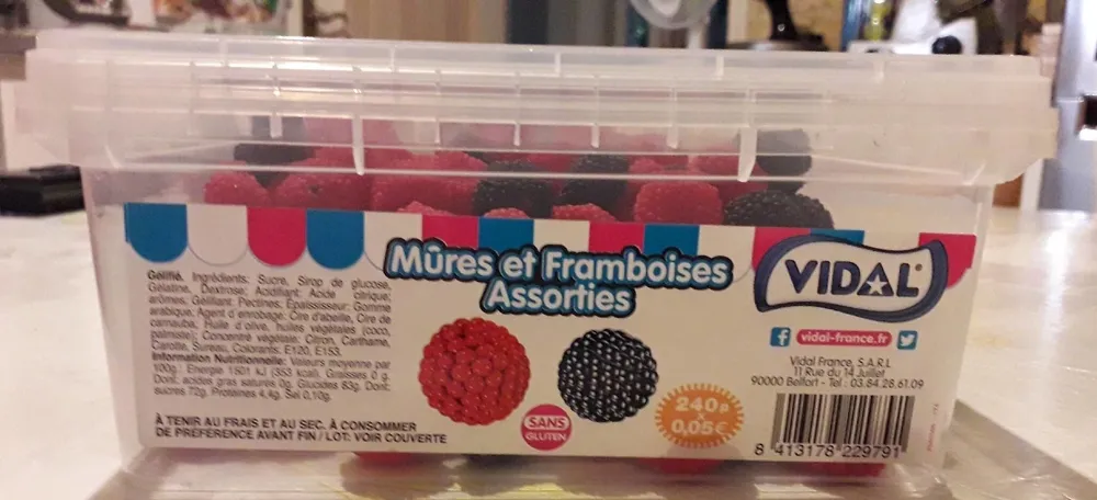 Mûres Et Framboises Assortis