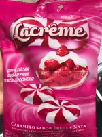 Lacrême caramelo sabor fresa y nata