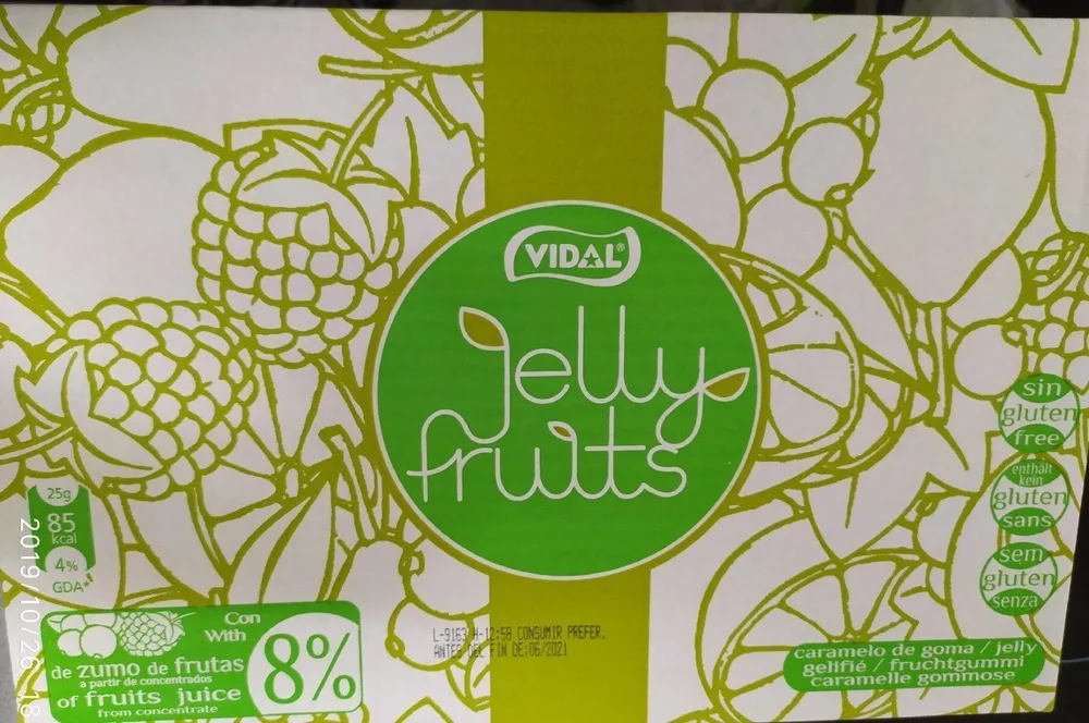 Jelly fruits