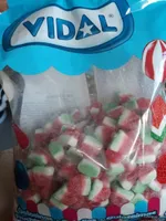 Mini tajadas sandia
