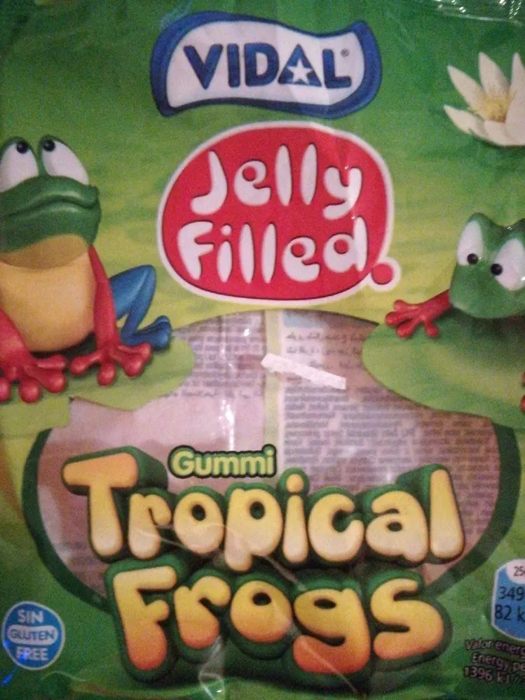 gummi TROPICAL FROGS