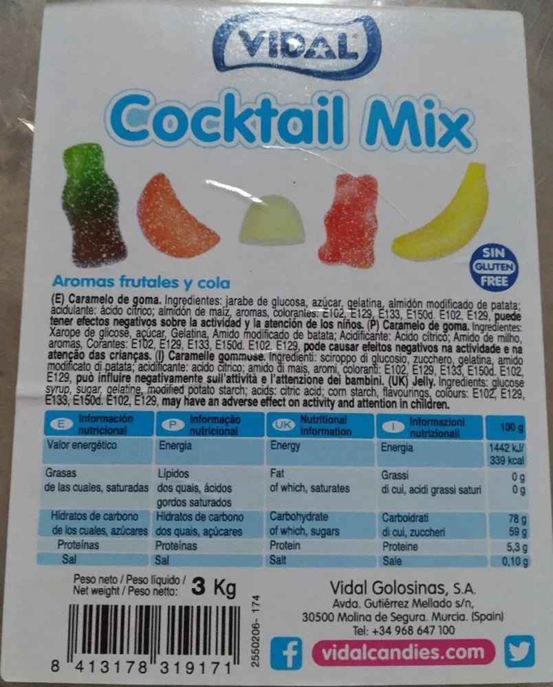 Cocktail mix