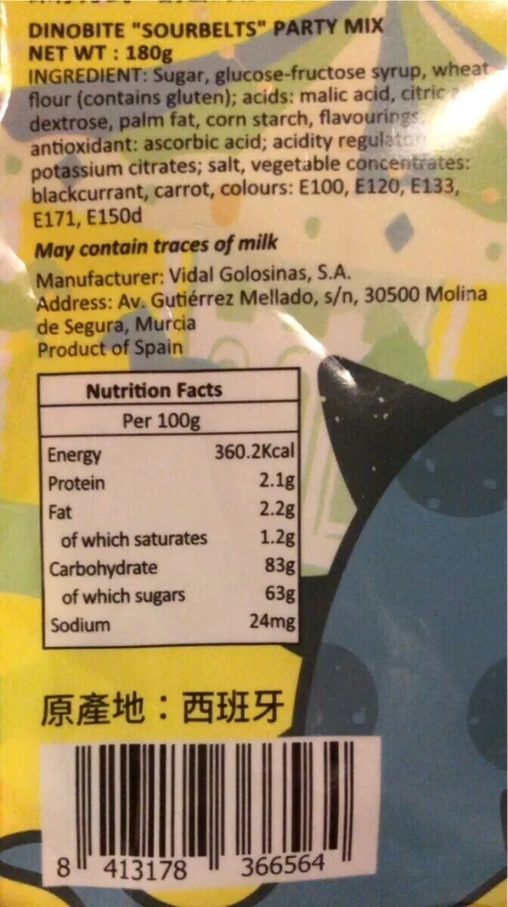 Sour power party mix