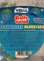 Rellenolas, frambuesas silvestres