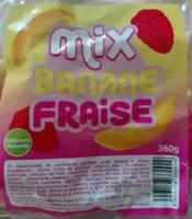 Mix banane fraise