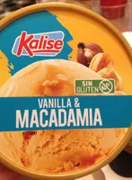 Helado vainilla & macadamia
