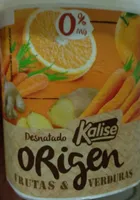 Yogur desnatado frutas y verduras