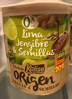 Origen frutas & semillas lima jengibre & semillas