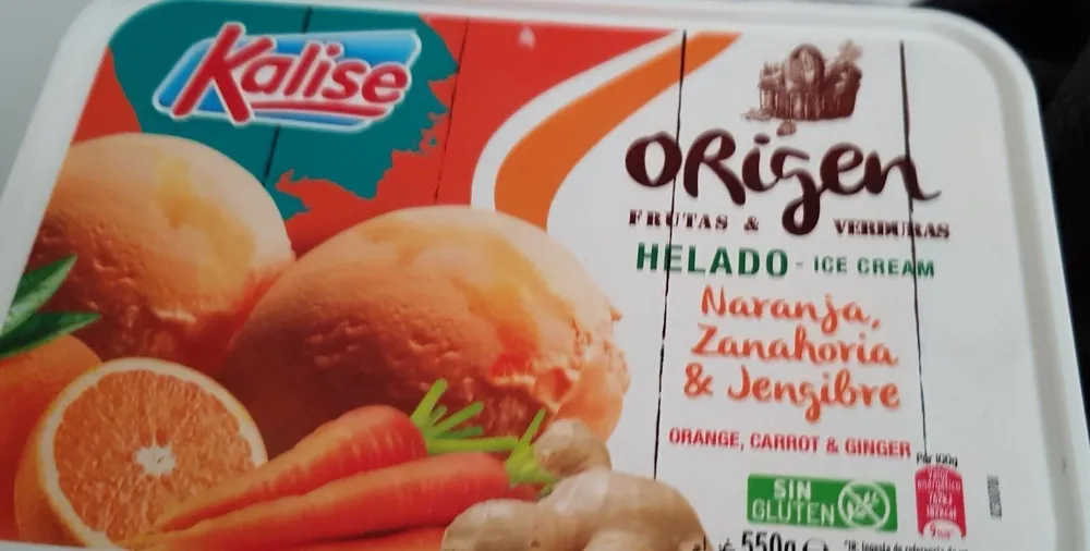 Origen naranja zanahoria y jengibre