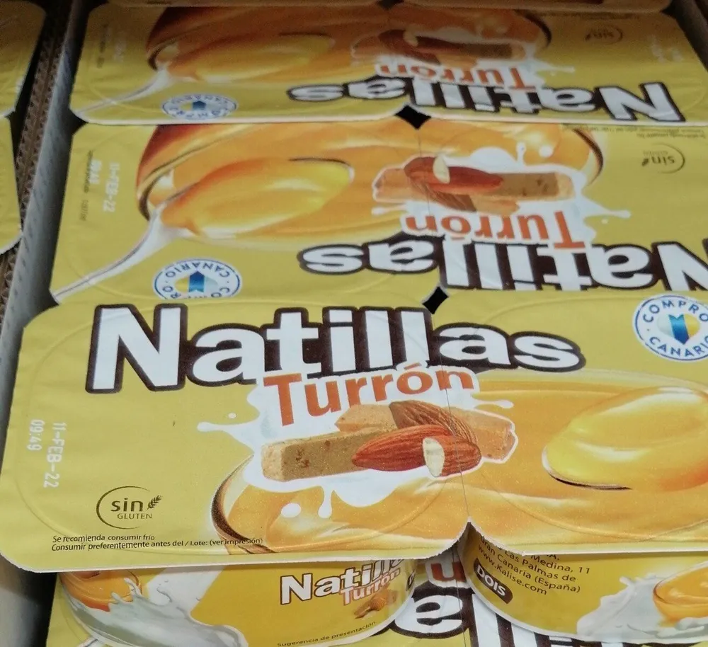 Natilla de turron