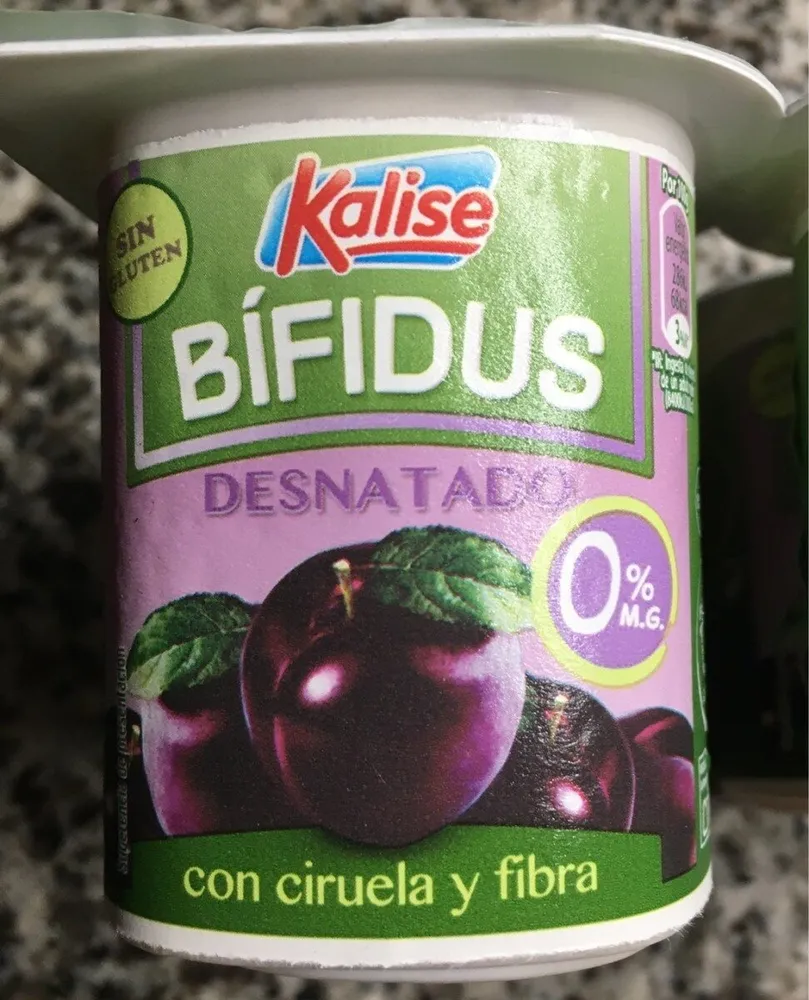 Bifidus desnatado con ciruela y fibra