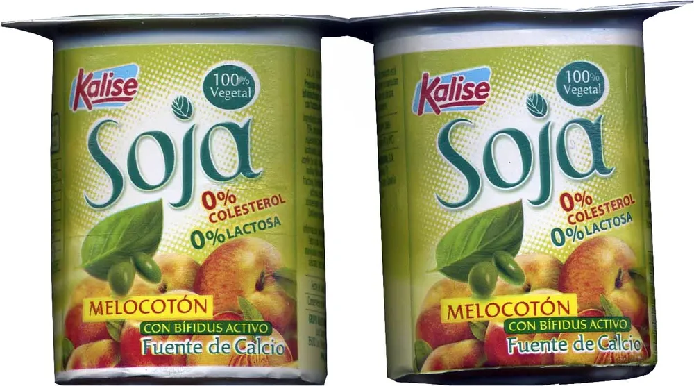 Soja melocotón con bífidus activo