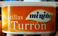 Natillas turrón