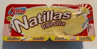 Natillas vainilla